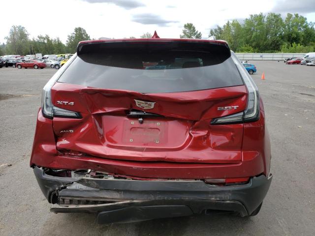 1GYFZFR40KF115751 - 2019 CADILLAC XT4 SPORT RED photo 6