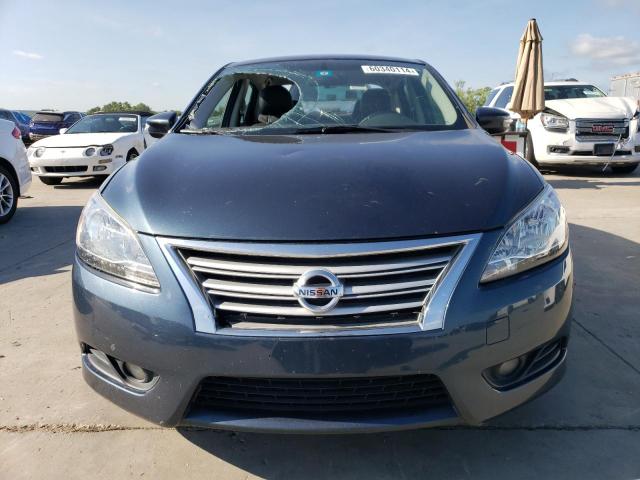 3N1AB7AP0DL695191 - 2013 NISSAN SENTRA S TEAL photo 5