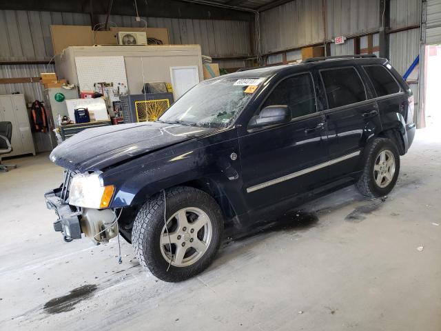 1J4HR58285C556486 - 2005 JEEP GRAND CHER LIMITED BLUE photo 1