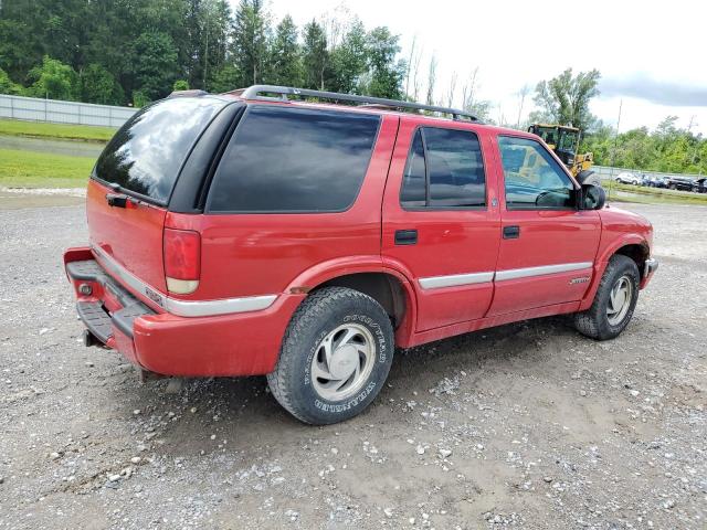 1GKDT13W7W2530403 - 1998 GMC JIMMY RED photo 3