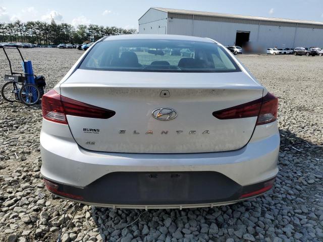 5NPD74LF0KH462407 - 2019 HYUNDAI ELANTRA SE ვერცხლისფერი ფოტო 6