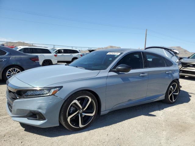 1HGCV1F46NA049916 - 2022 HONDA ACCORD SPORT SE GRAY photo 1