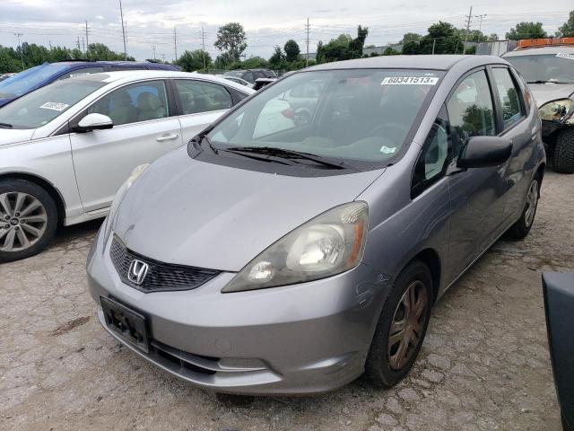 JHMGE88209S074457 - 2009 HONDA FIT GRAY photo 1