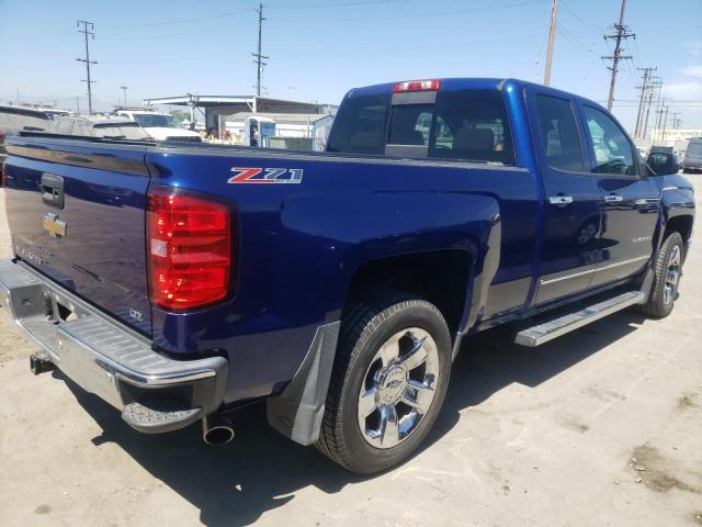 1GCVKSEJXEZ188087 - 2014 CHEVROLET SILVERADO K1500 LTZ BLUE photo 3