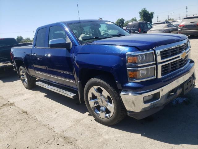 1GCVKSEJXEZ188087 - 2014 CHEVROLET SILVERADO K1500 LTZ BLUE photo 4