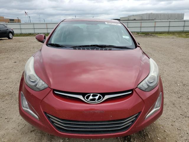 5NPDH4AE6GH792244 - 2016 HYUNDAI ELANTRA SE MAROON photo 5