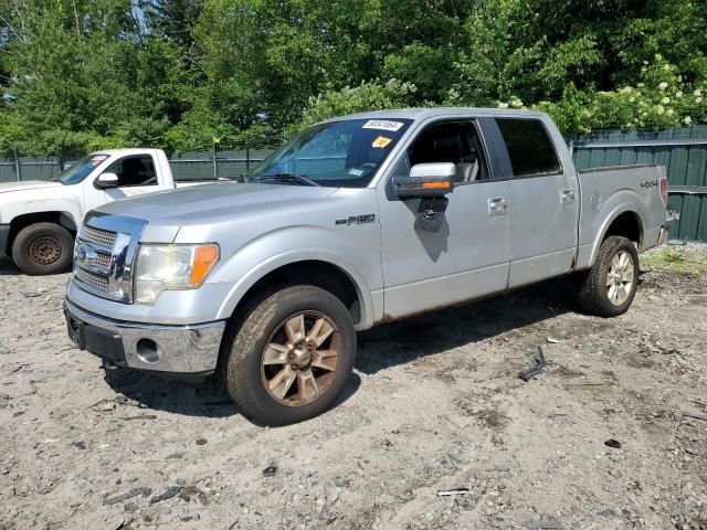 1FTFW1EVXAFA74253 - 2010 FORD F150 SUPERCREW SILVER photo 1