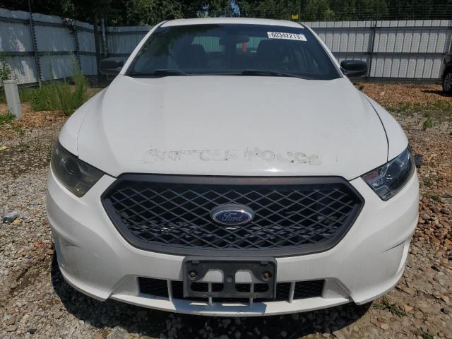 1FAHP2L86EG156446 - 2014 FORD TAURUS POLICE INTERCEPTOR WHITE photo 5