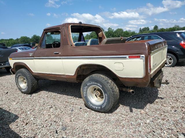 U15HLCH1900 - 1978 FORD BRONCO BROWN photo 2