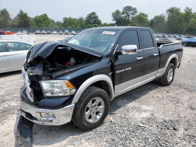 1C6RD7JT0CS346594 - 2012 DODGE RAM 1500 LARAMIE BLACK photo 1