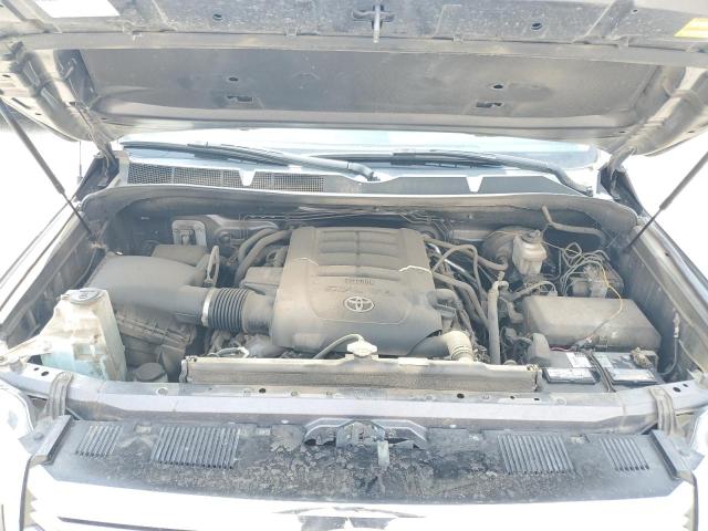 5TFRY5F13HX220989 - 2017 TOYOTA TUNDRA DOUBLE CAB SR/SR5 GRAY photo 11