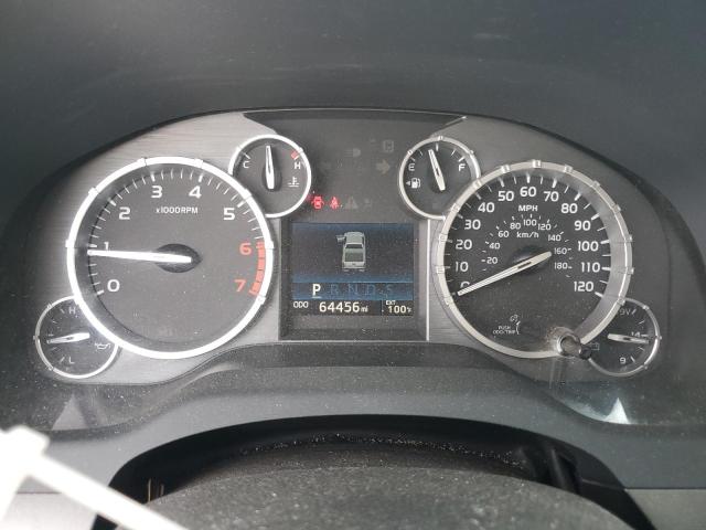 5TFRY5F13HX220989 - 2017 TOYOTA TUNDRA DOUBLE CAB SR/SR5 GRAY photo 9