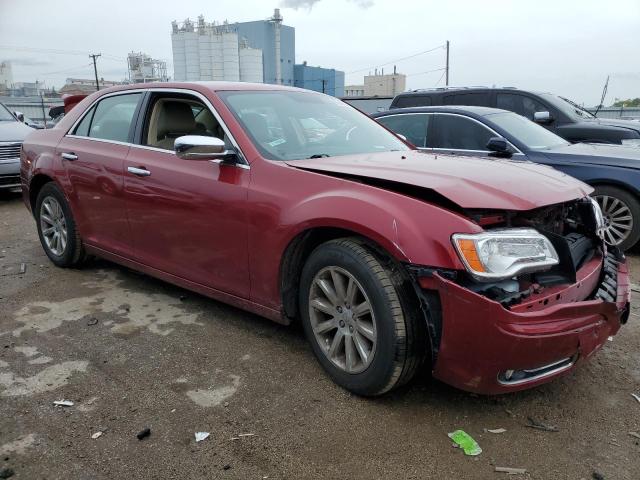 2C3CCACG2CH181030 - 2012 CHRYSLER 300 LIMITED RED photo 4