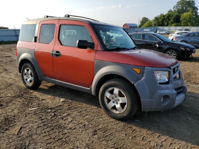 5J6YH28583L036894 - 2003 HONDA ELEMENT EX ORANGE photo 4