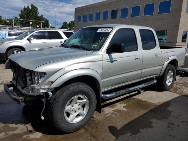 5TEGN92NX4Z360444 - 2004 TOYOTA TACOMA DOUBLE CAB PRERUNNER SILVER photo 1