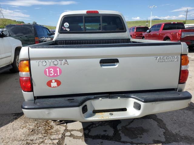 5TEGN92NX4Z360444 - 2004 TOYOTA TACOMA DOUBLE CAB PRERUNNER SILVER photo 6