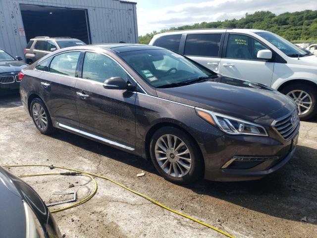 5NPE34AF5FH244522 - 2015 HYUNDAI SONATA SPORT BROWN photo 4