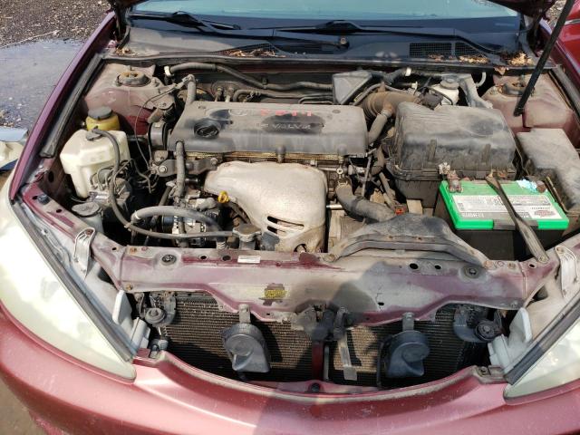 4T1BE32K36U156542 - 2006 TOYOTA CAMRY LE BURGUNDY photo 11