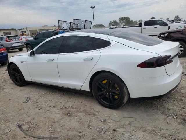 5YJSA1H18EFP42437 - 2014 TESLA MODEL S 白色 照片 2