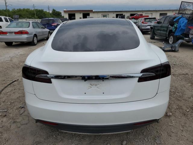 5YJSA1H18EFP42437 - 2014 TESLA MODEL S 白色 照片 6