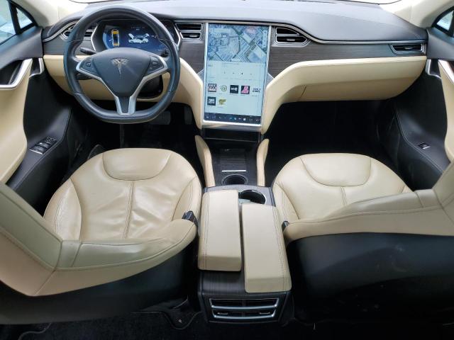 5YJSA1H18EFP42437 - 2014 TESLA MODEL S 白色 照片 8