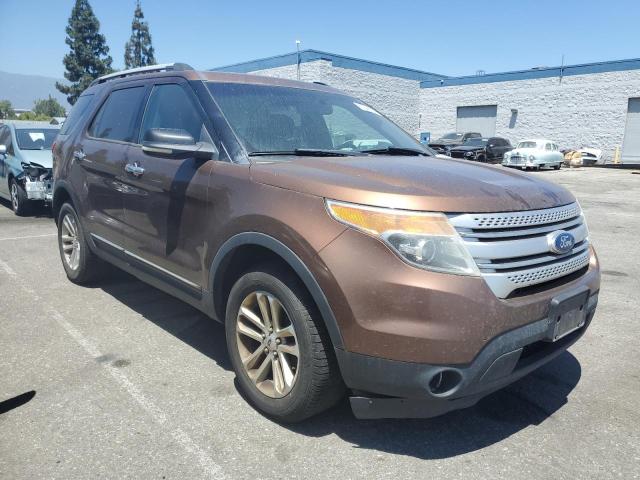 1FMHK8D85CGA74355 - 2012 FORD EXPLORER XLT BROWN photo 4