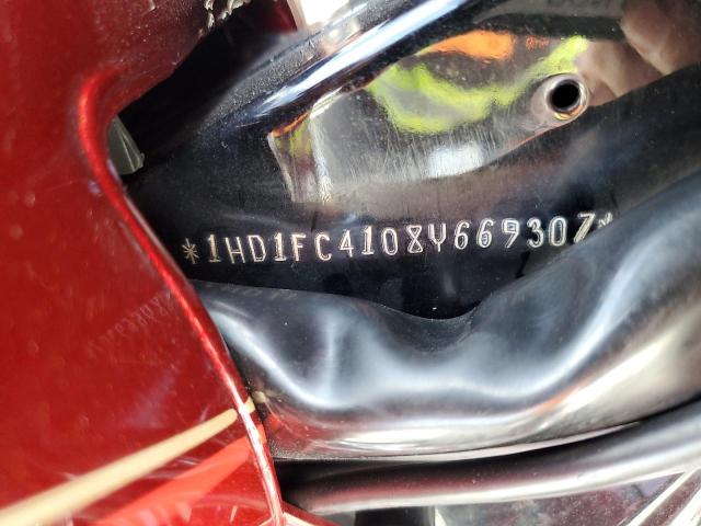 1HD1FC4108Y669307 - 2008 HARLEY-DAVIDSON FLHTCUI TWO TONE photo 9