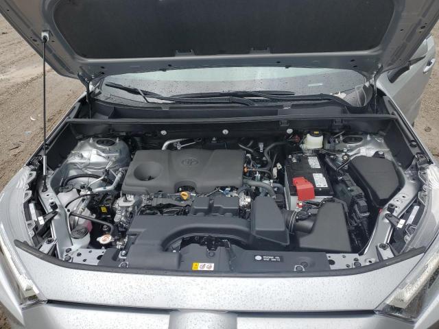 2T3G1RFV4SW550299 - 2025 TOYOTA RAV4 LE SILVER photo 12