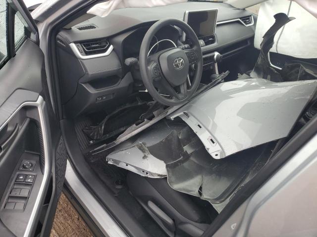 2T3G1RFV4SW550299 - 2025 TOYOTA RAV4 LE SILVER photo 8