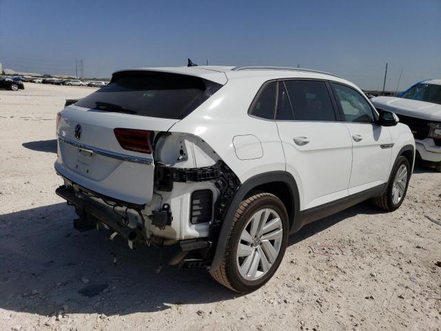 1V2WE2CA2MC213157 - 2021 VOLKSWAGEN ATLAS CROS SE WHITE photo 3