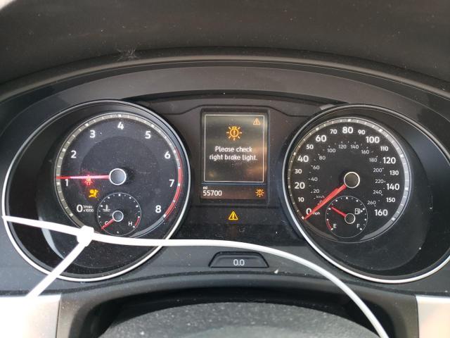 1V2WE2CA2MC213157 - 2021 VOLKSWAGEN ATLAS CROS SE WHITE photo 9