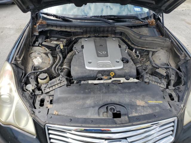 JN1AJ0HR5AM751242 - 2010 INFINITI EX35 BASE შავი ფოტო 11