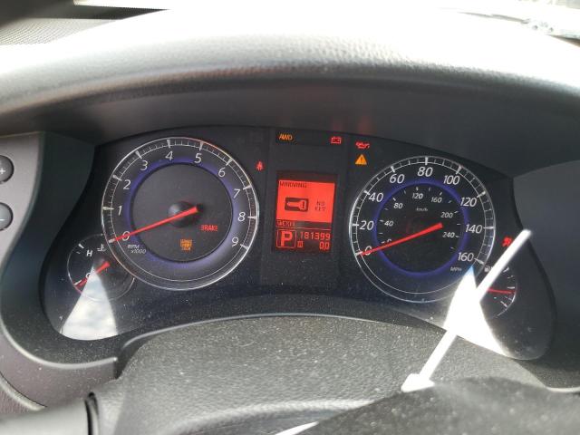 JN1AJ0HR5AM751242 - 2010 INFINITI EX35 BASE შავი ფოტო 9