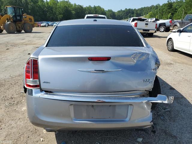 2C3CCAKT4EH378136 - 2014 CHRYSLER 300 SILVER photo 6