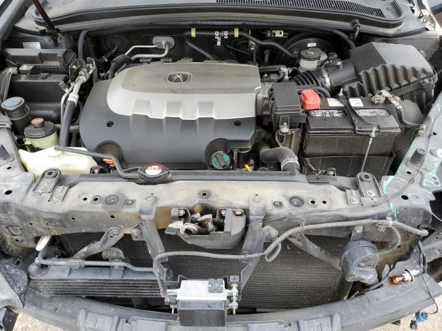 2HNYB1H60CH500956 - 2012 ACURA ZDX ADVANCE Czarny zdjęcie 12