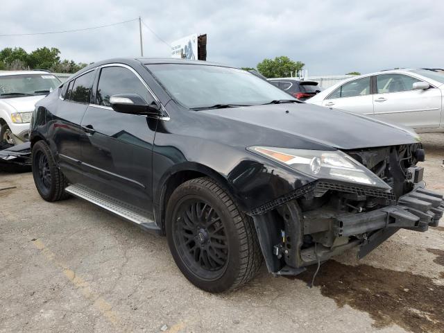2HNYB1H60CH500956 - 2012 ACURA ZDX ADVANCE Czarny zdjęcie 4
