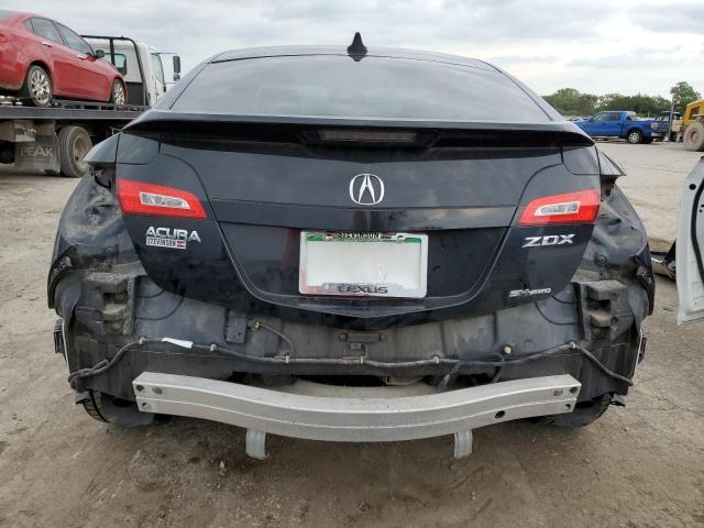 2HNYB1H60CH500956 - 2012 ACURA ZDX ADVANCE Czarny zdjęcie 6