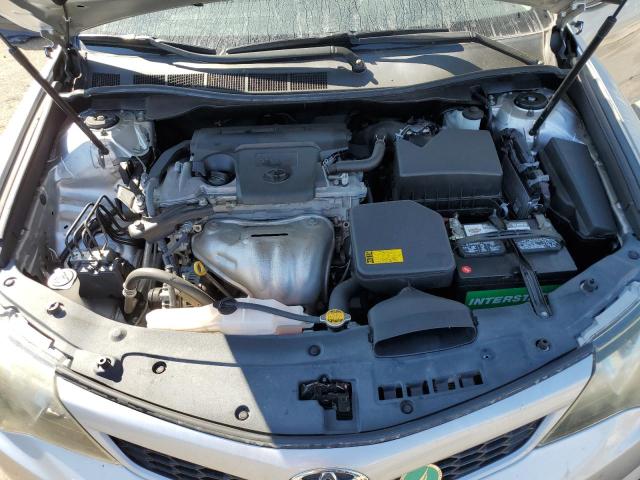 4T1BF1FK5CU064114 - 2012 TOYOTA CAMRY BASE SILVER photo 11