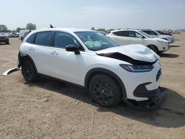 3CZRZ2H55SM701068 - 2025 HONDA HR-V SPORT WHITE photo 4