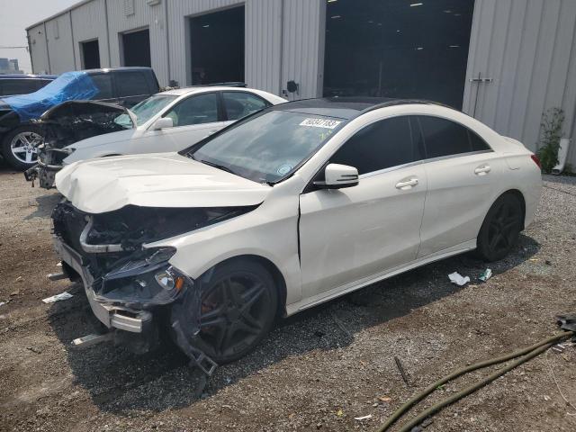 WDDSJ4EB1EN056844 - 2014 MERCEDES-BENZ CLA 250 WHITE photo 1