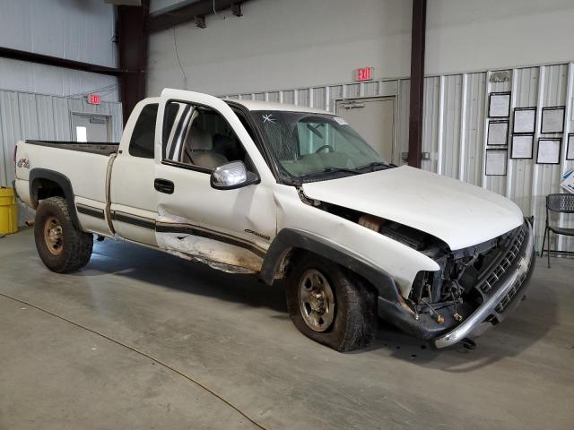 1GCGK29U21Z278728 - 2001 CHEVROLET SILVERADO K2500 WHITE photo 4