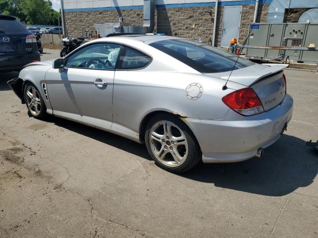 KMHHN65F75U179847 - 2005 HYUNDAI TIBURON GT SILVER photo 2