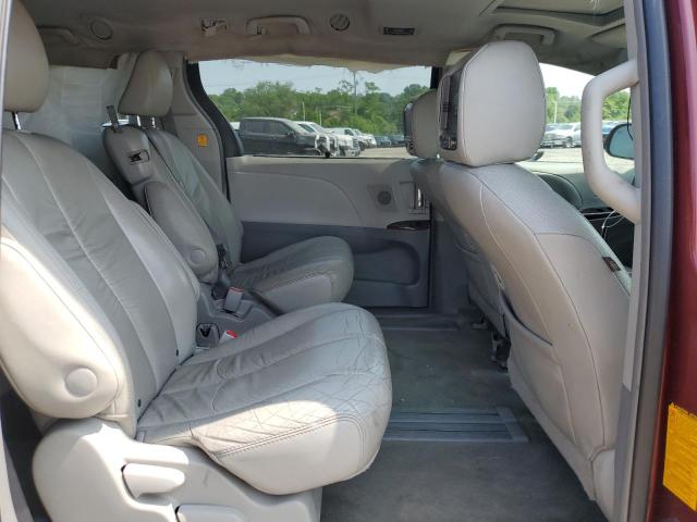 5TDYK3DC3BS157220 - 2011 TOYOTA SIENNA XLE BURGUNDY photo 11