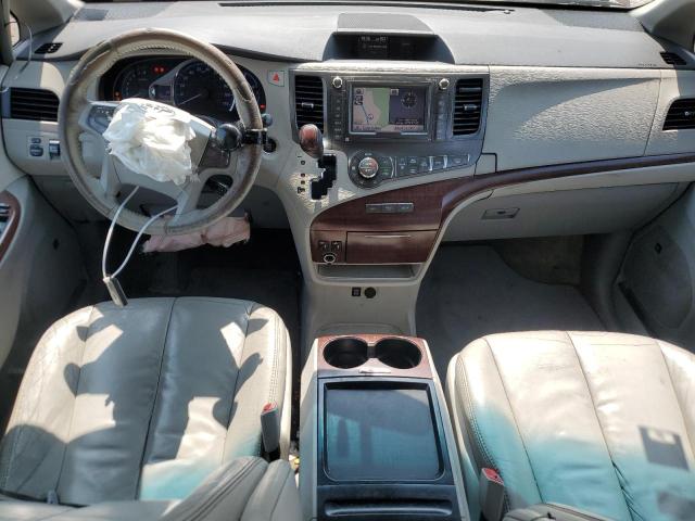 5TDYK3DC3BS157220 - 2011 TOYOTA SIENNA XLE BURGUNDY photo 8