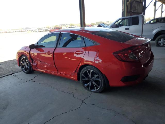 2HGFC2F80LH561164 - 2020 HONDA CIVIC SPORT 红色 照片 2