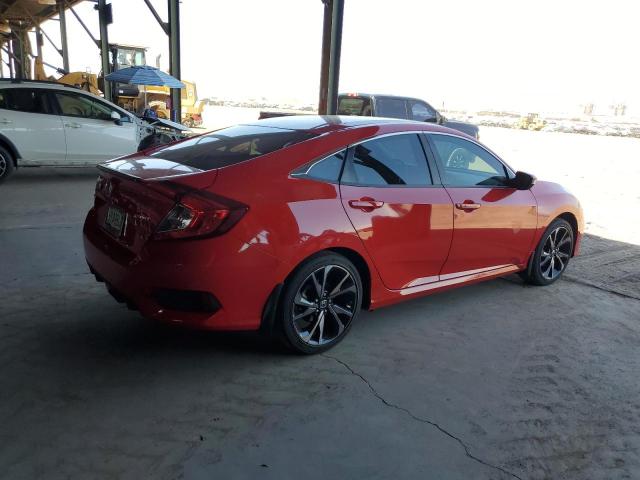 2HGFC2F80LH561164 - 2020 HONDA CIVIC SPORT RED photo 3