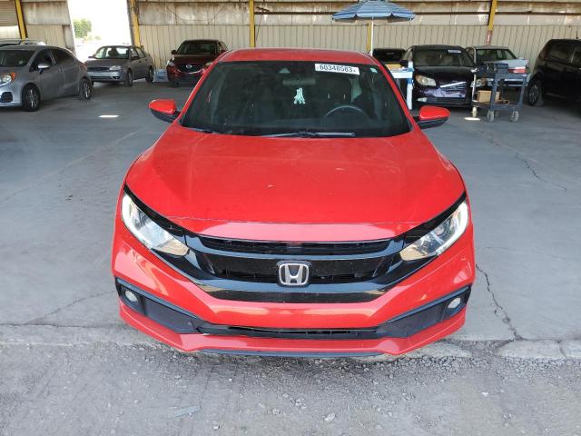 2HGFC2F80LH561164 - 2020 HONDA CIVIC SPORT RED photo 5