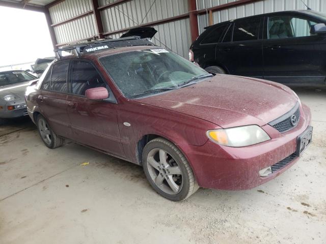 JM1BJ226421605770 - 2002 MAZDA PROTEGE DX MAROON photo 4