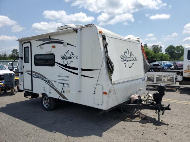 4X4TFL717ED128015 - 2014 FOREST RIVER FLAGSTAFF SHAMROCK 1 WHITE photo 1