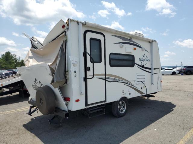 4X4TFL717ED128015 - 2014 FOREST RIVER FLAGSTAFF SHAMROCK 1 WHITE photo 4